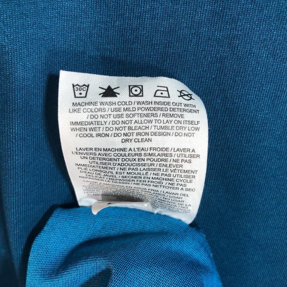 Nike Shirt Men's Size Large Tee Dri Fit Swoosh Blue Casual Sports Summer - Picture 7 of 8